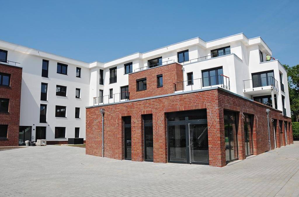 Neubau von Wohn- und Geschäftseinheiten und einer Tiefgarage in Barsbüttel