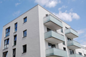 Stand auf der Baustelle an der Holsten- und Suttnerstraße in Hamburg-Altona im Juni 2018